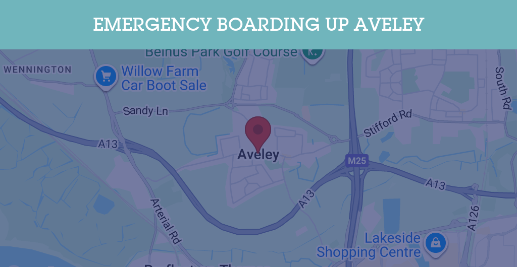 Emergency Boarding Up Services in Aveley - RM15