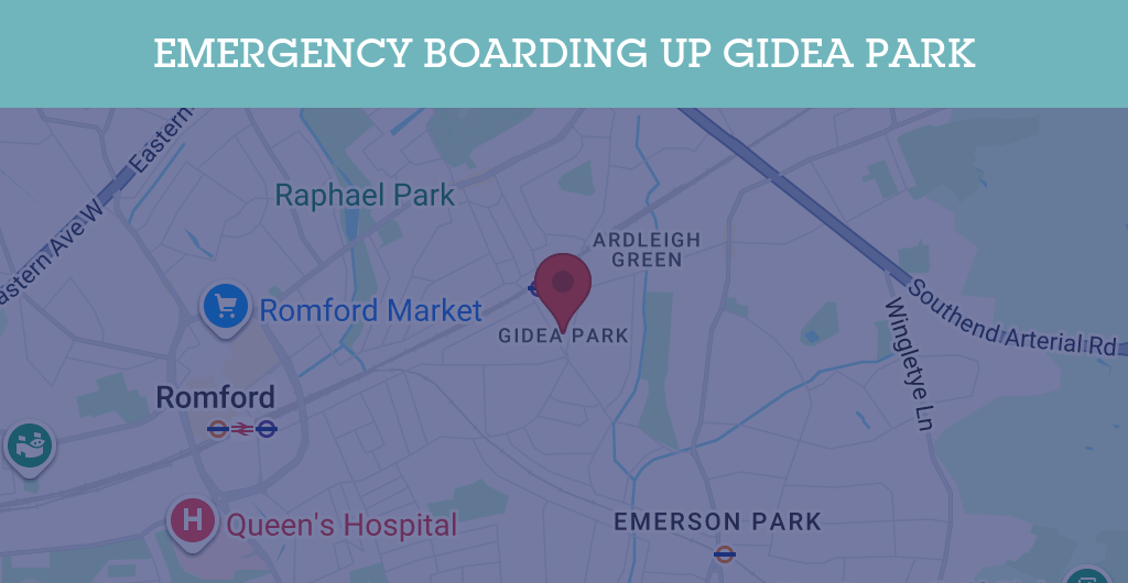 Emergency Boarding Up Services in Gidea Park - RM2