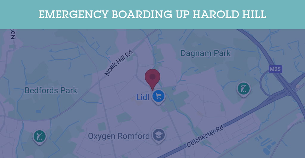 Emergency Boarding Up Services in Harold Hill - RM3
