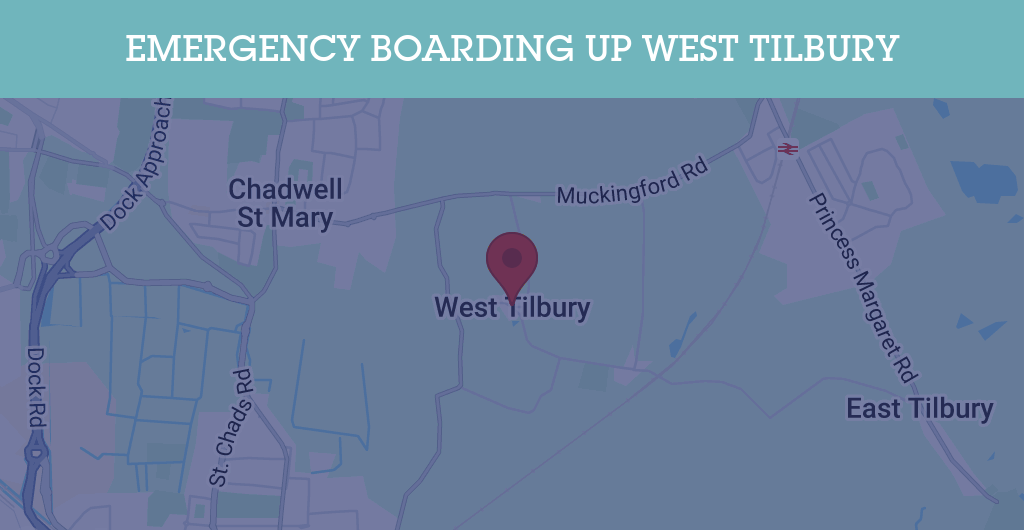 Emergency Boarding Up Services in West Tilbury - RM18